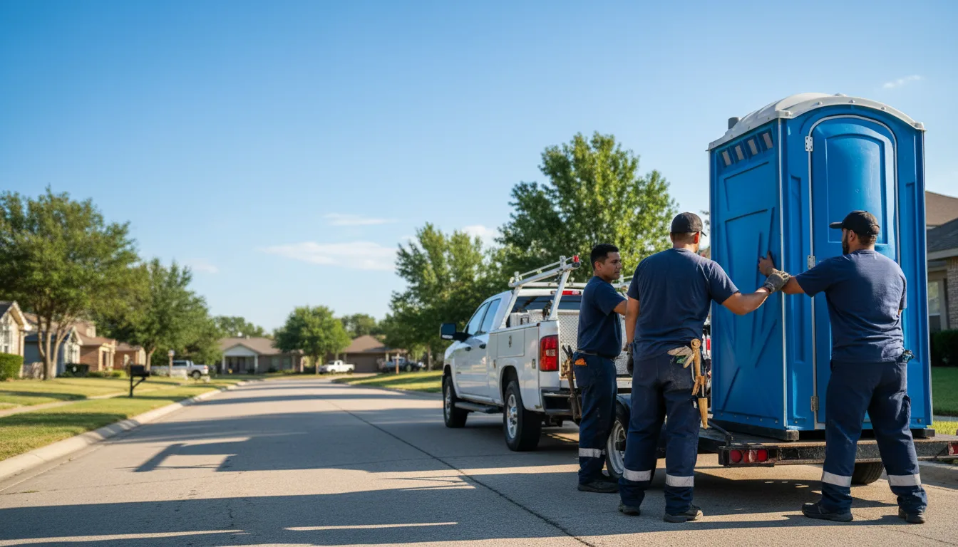 Portable Toilet Rental in Forsan, TX near me